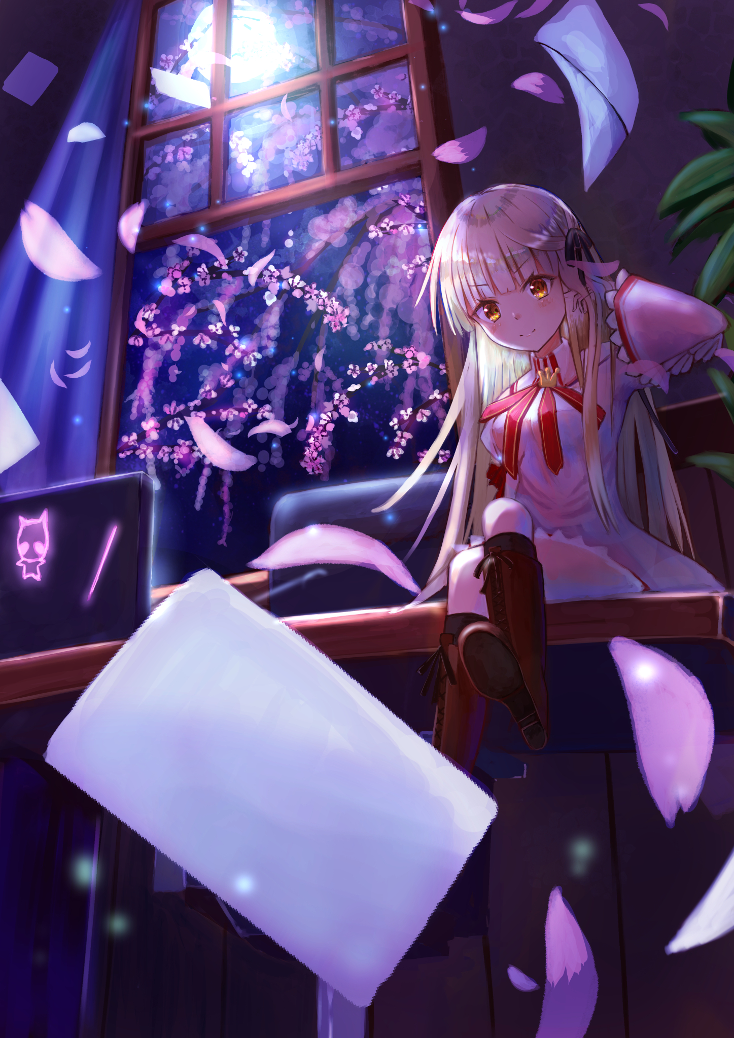 茜